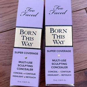 Born this way Too Faced concealers